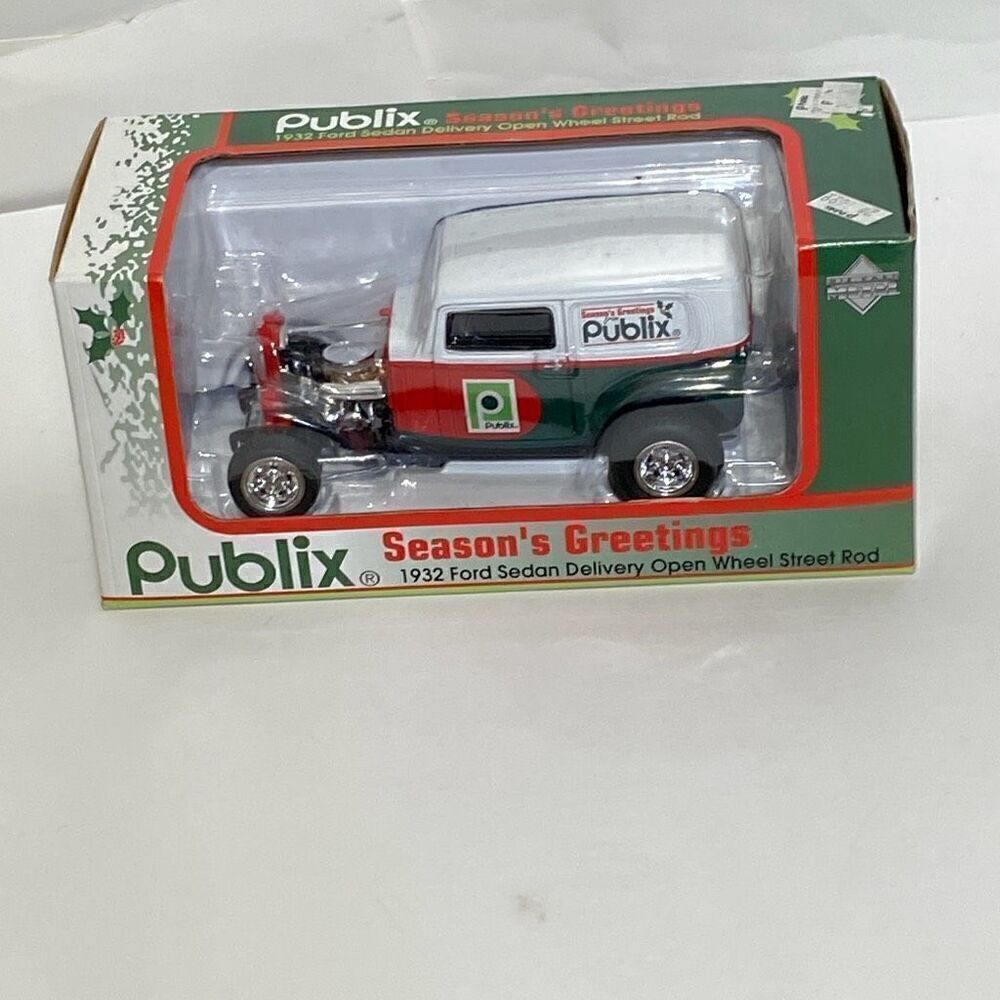 Publix Multicolor 1932 Ford Sedan Delivery Open Wheel‎ Street Rod Christmas